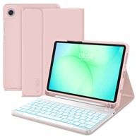 TECH-PROTECT Futrola SC Pen Keyboard za Galaxy Tab A9 / A11 8.7", ružičasta
